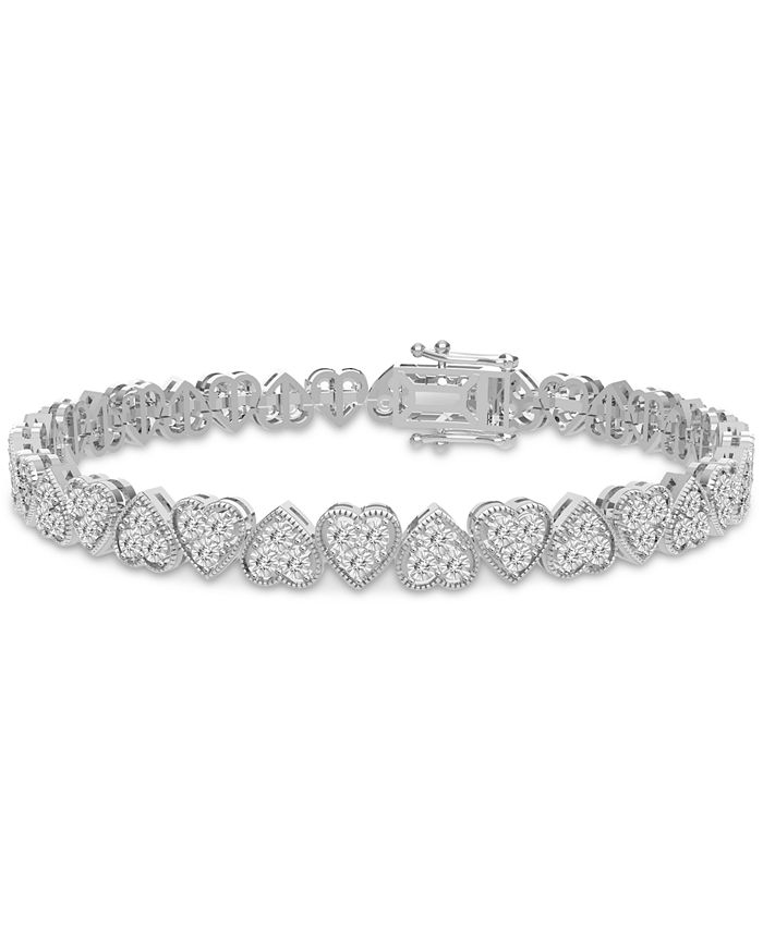 Macy's discount heart bracelet