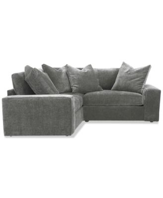 Michola 2-Pc. Fabric L-Shape Sectional Sofa