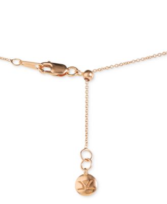 Multi-Gemstone (1-1/2 ct. t.w.) & Diamond (1/3 ct. t.w.) Long Swirled Pendant Necklace in 14k Rose Gold, 18" + 2" extender