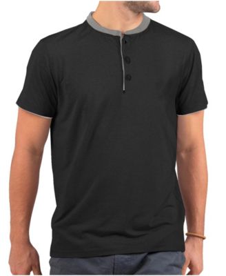 Mio Marino Men's Short Sleeve Henley T-Shirt - Macy's