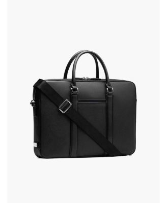 Men's Manhattan Monochrome Leather Briefcase