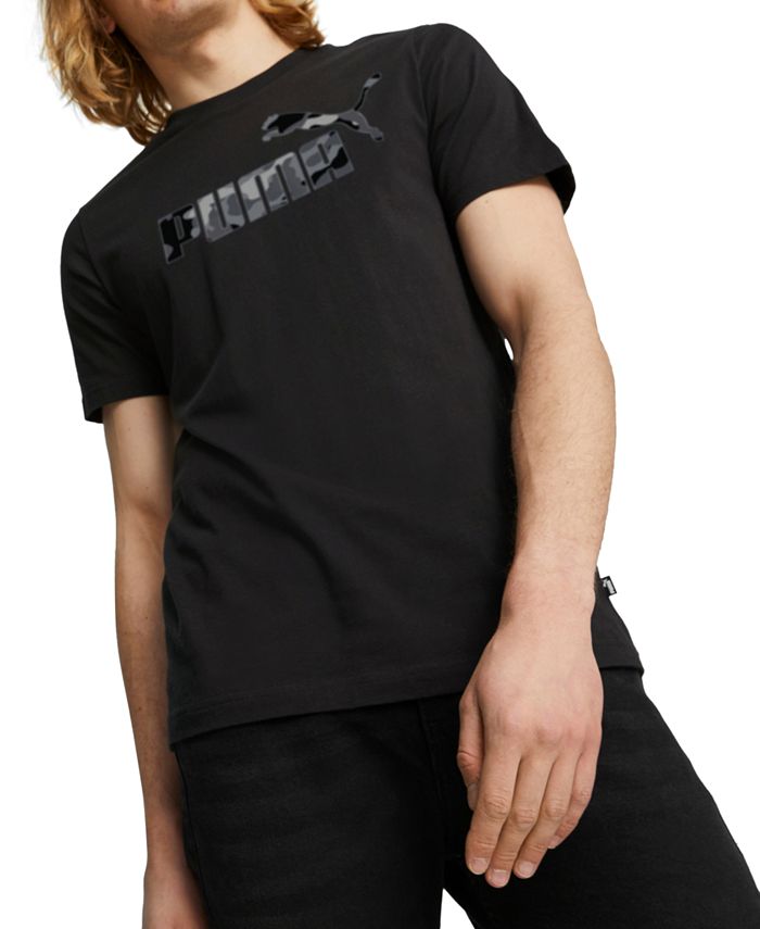 Puma Macy\'s Men\'s Cotton ESS Camo T-Shirt - Graphic