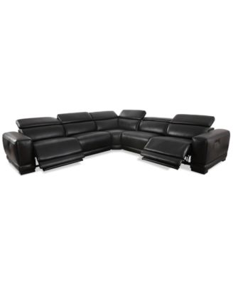 Krofton Beyond Leather Fabric Sectional Collection, Created for Macy's