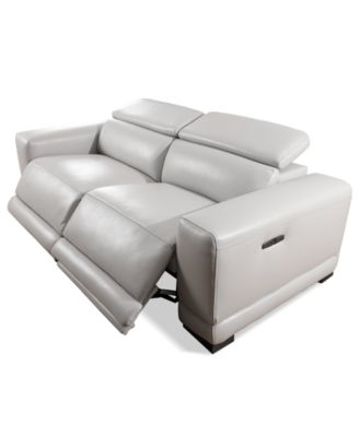 CLOSEOUT! Krofton 2-Pc. Beyond Leather Fabric Sofa with 2 Power Motion Recliners, Created for Macy's