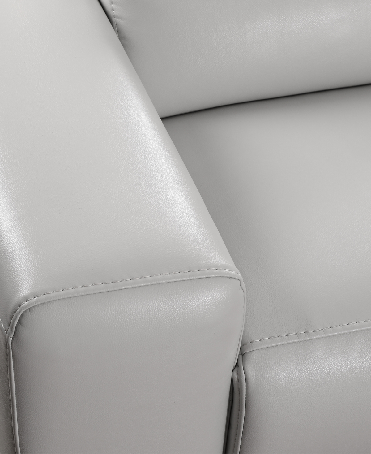 Krofton 2-Pc. Beyond Leather Fabric Sofa with 2 Power Motion Recliners, Created for Macy's