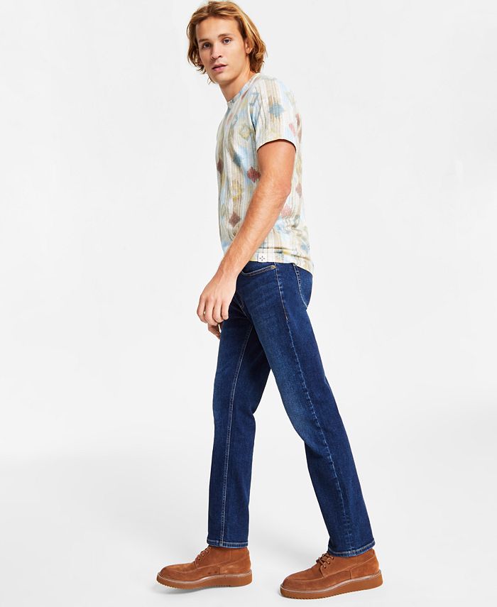 Sun + Stone Men's Alfie Straight-Fit Jeans, Created for Macy's - Macy's