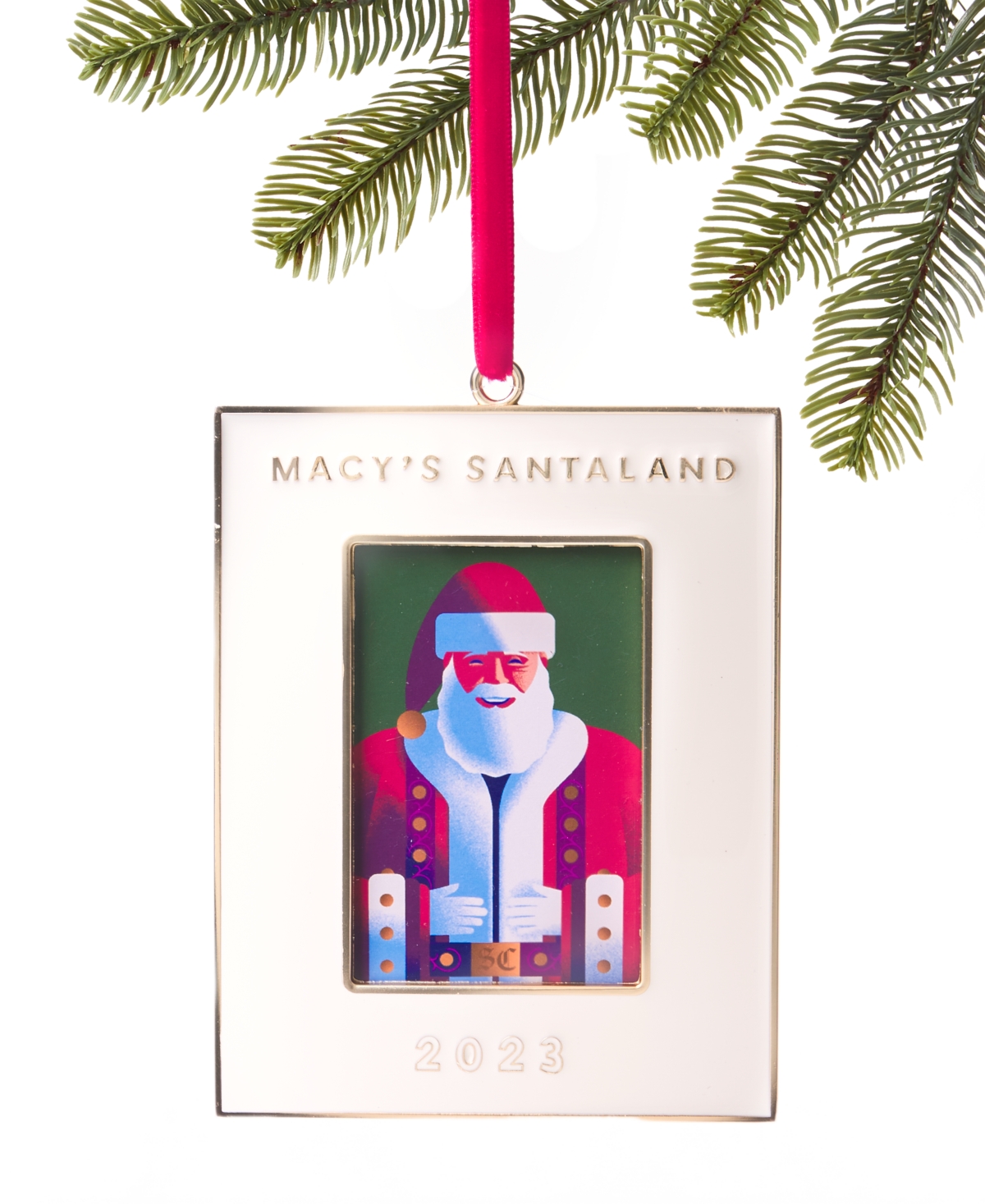 Macy's Holiday Lane Santaland Hanging Frame Ornament, Created For  In No Color