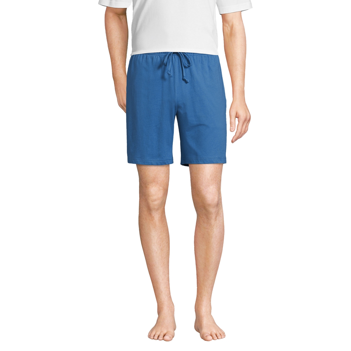Men's Knit Jersey Pajama Shorts - Mariner blue