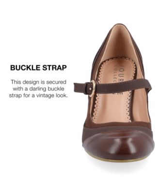 Women's Siri Round Toe Mary Jane Pumps