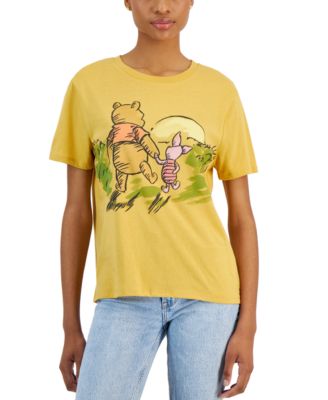 Disney - Juniors' Winnie the Pooh Sunset Short-Sleeve T-Shirt