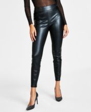 ZUTY 26 Faux Leather Leggings Pants High Waisted Leather Pants