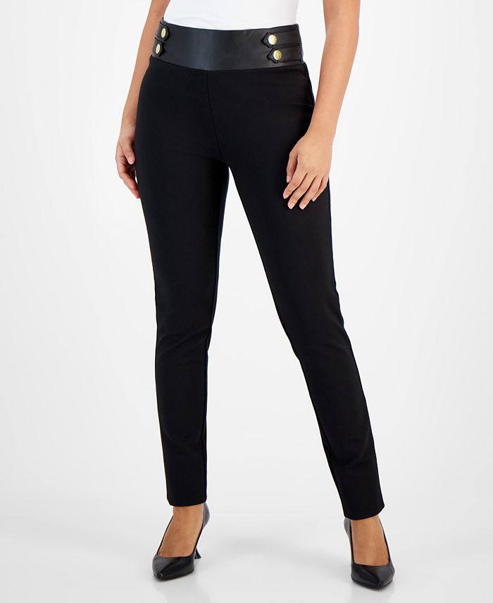 DKNY Jeans Ladies' Pull on Ponte Pant Black – 200 Brands