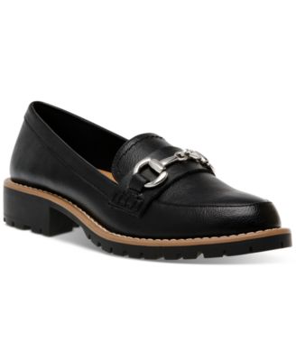 Women's Celeste Tailored Hardware Chain Lug Sole Loafers