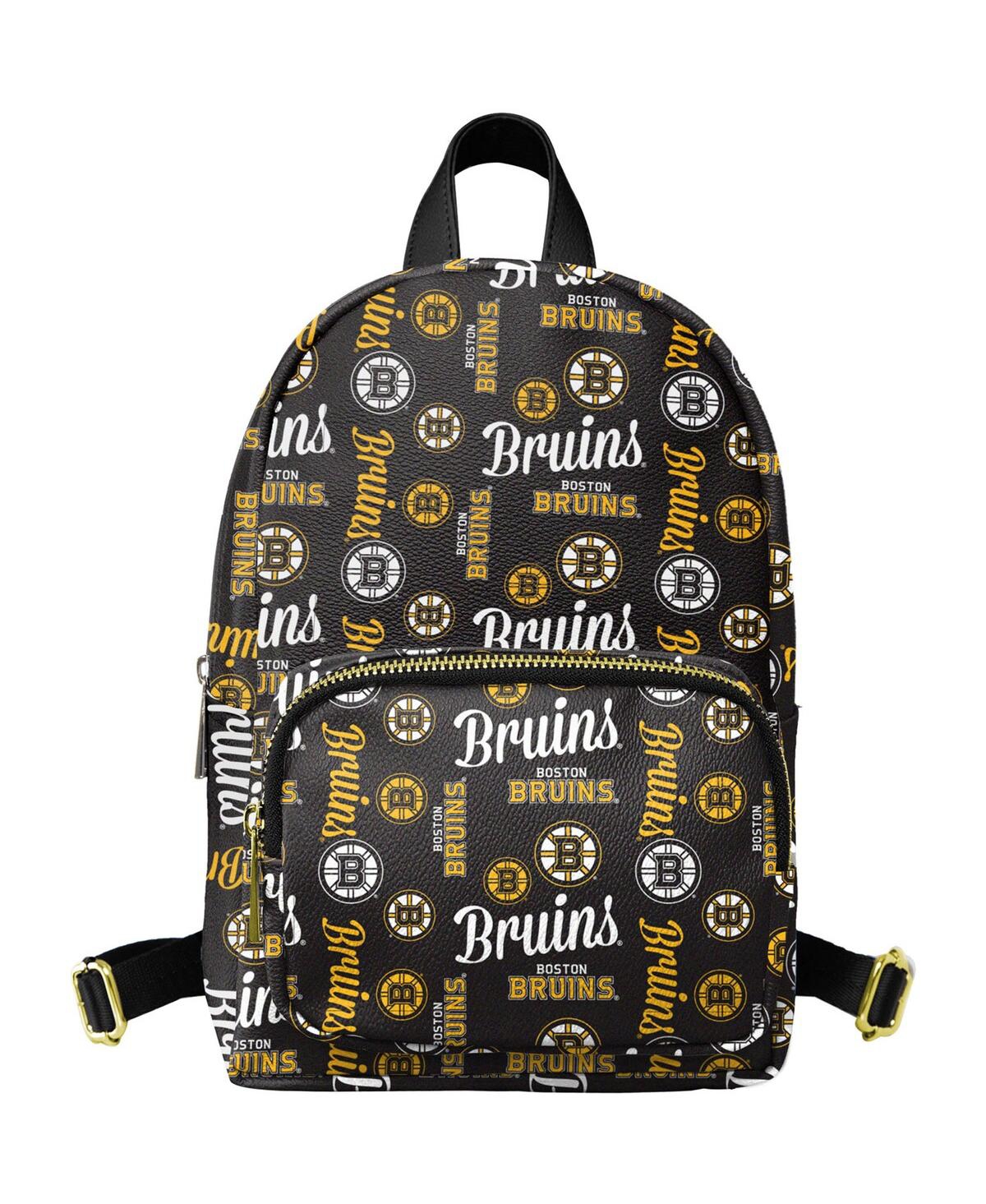 Shop Foco Youth Girls  Black Boston Bruins Repeat Brooklyn Mini Backpack