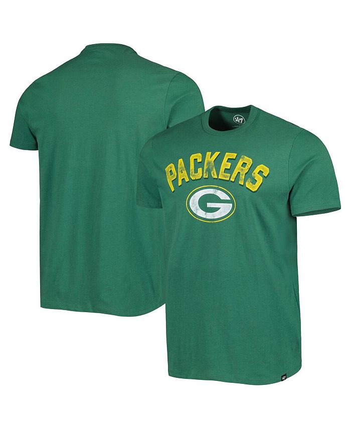 '47 Brand Men's Green Green Bay Packers All Arch Franklin T-shirt - Macy's