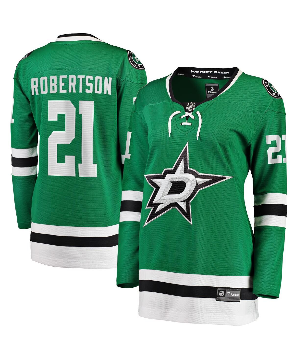 Women's Fanatics Jason RobertsonDallas Stars 2017/18 Home Breakaway Jersey - Kelly Green