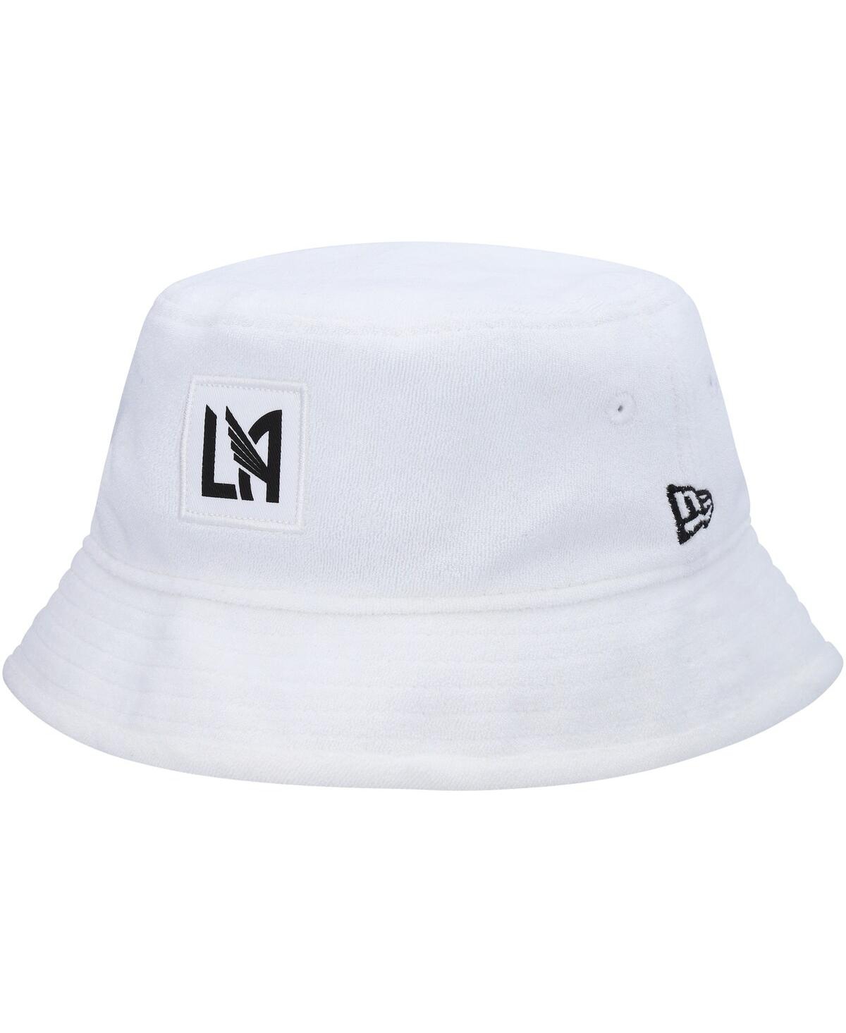 New Era White Lafc Bucket Hat In White