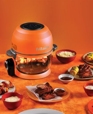 Self Cleaning Glass Bowl Air Fryer Set, 4 Piece
