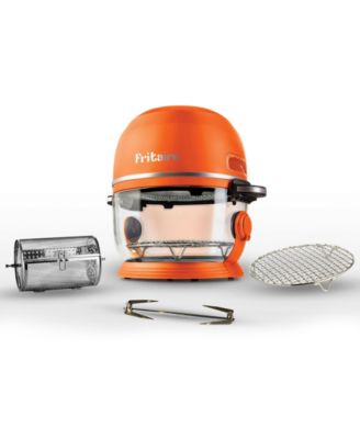 Self Cleaning Glass Bowl Air Fryer Set, 4 Piece