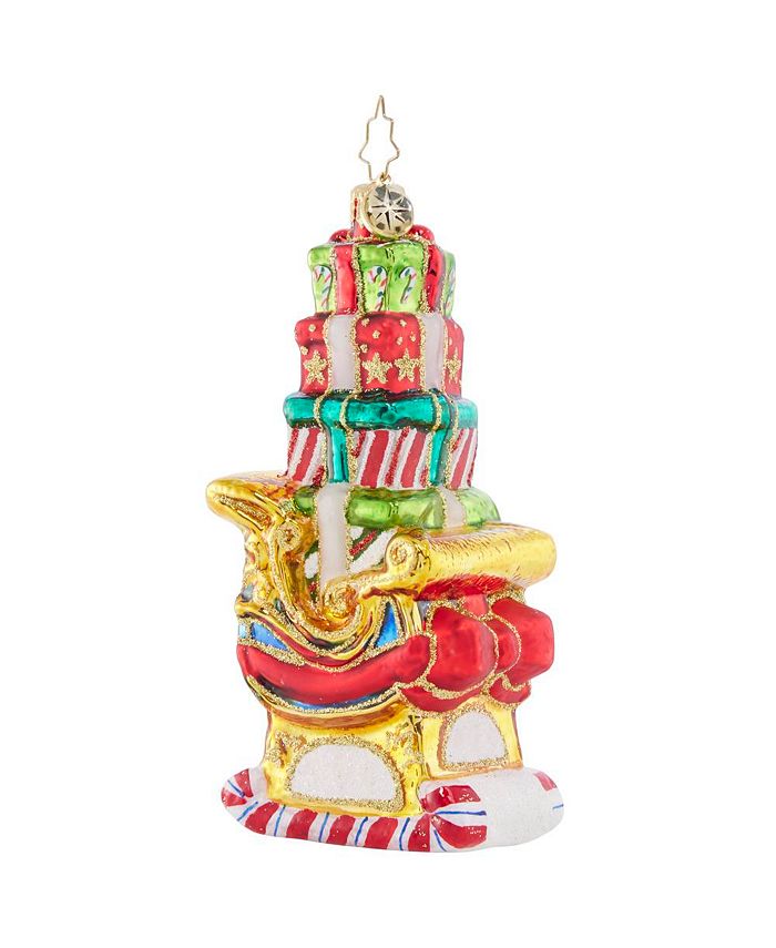 Christopher Radko Piled High Sleigh Macy's