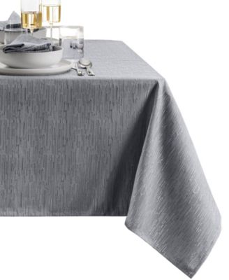 Continental Solid Texture Water and Stain Resistant Tablecloth, 60" x 120"