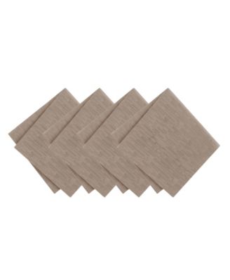 Continental Solid Texture Water and Stain Resistant Napkins 17 x 17, Set/4