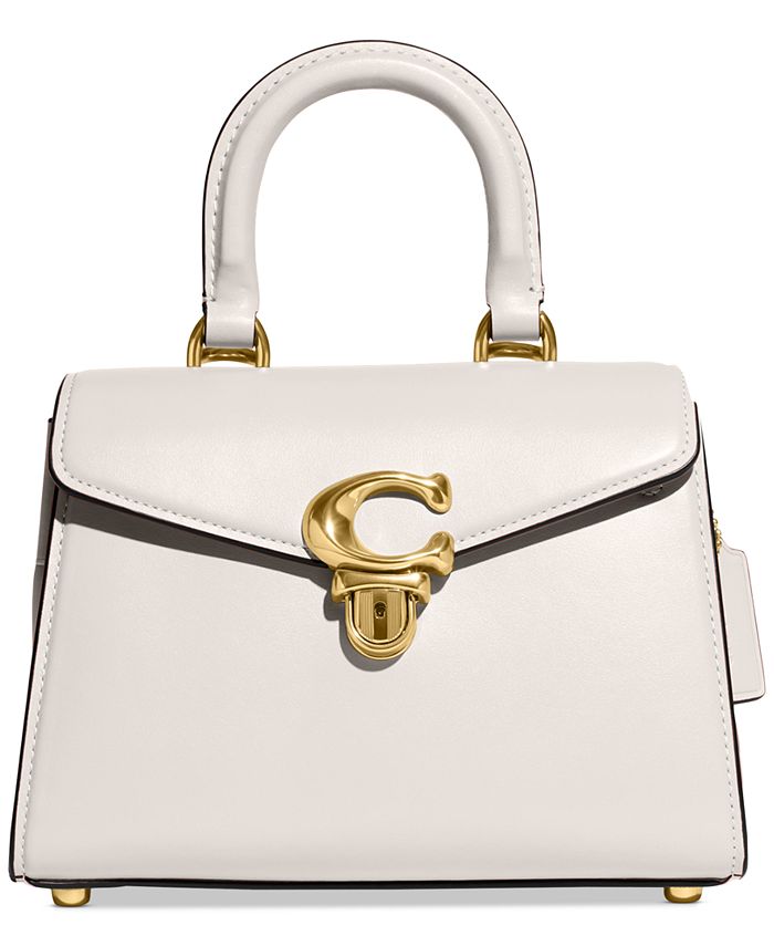 COACH Sammy 21 Luxe Refined Leather Small Satchel - Macy's