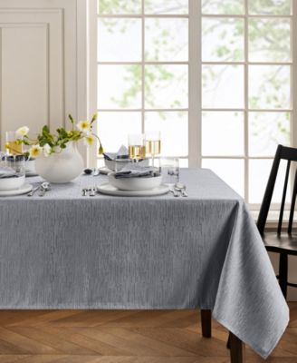 Continental Solid Texture Water and Stain Resistant Tablecloth, 60" x 84"