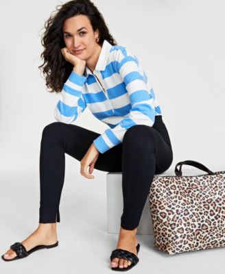 Women's Ponte Skinny Leggings, Regular and Short Lengths, Created for Macy's
