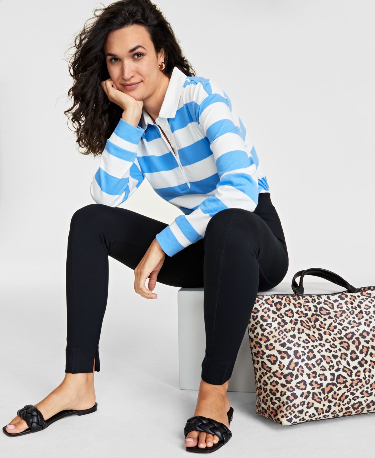 Women's Ponte Skinny Leggings, Regular and Short Lengths