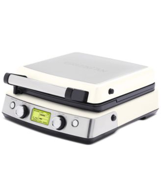 GreenPan - Elite 4-Square Nonstick Belgian & Regular Waffle Maker