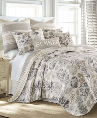 Caspian Sea Reversible 3-Pc. Quilt Set, King/California King