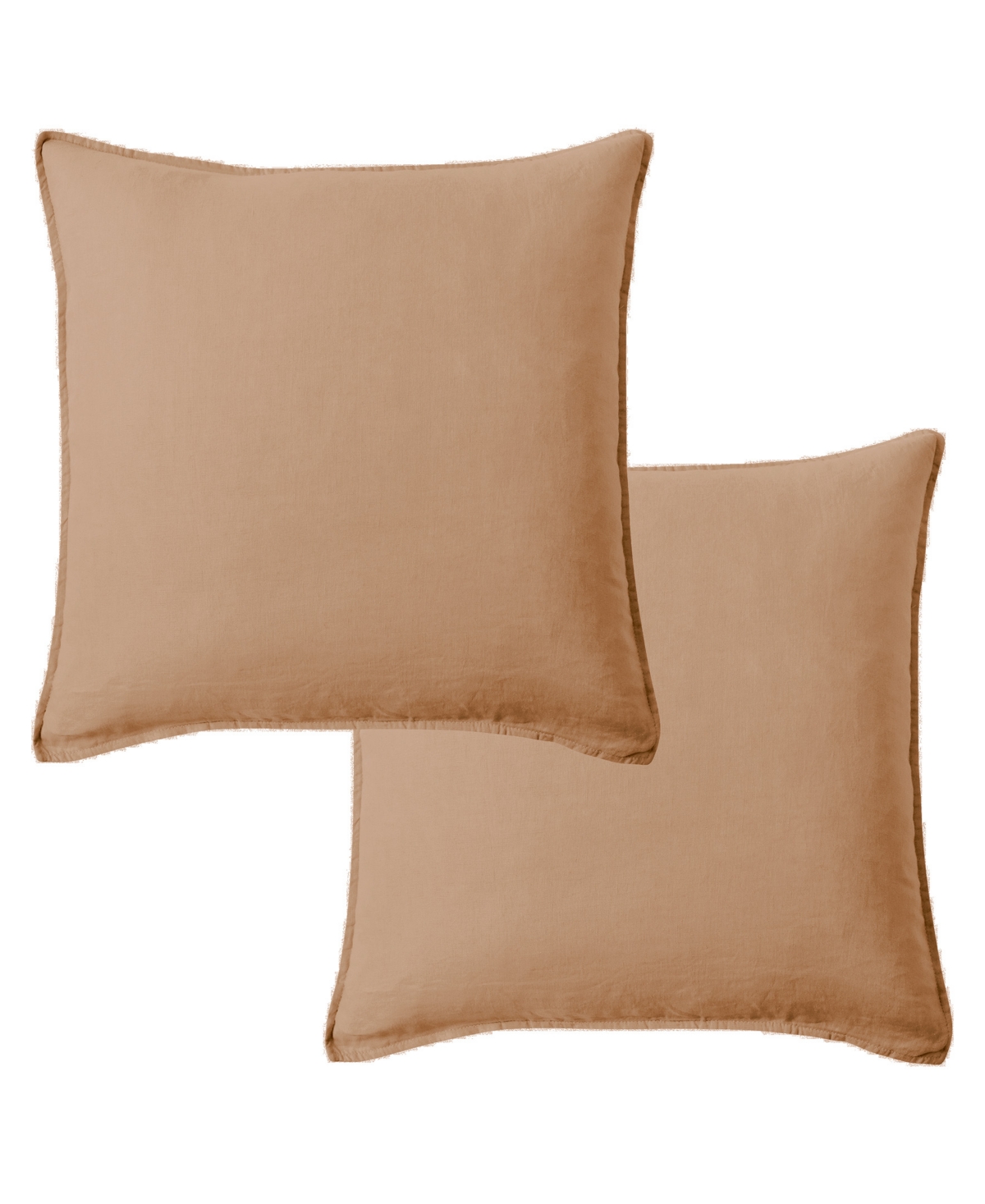 Levtex Washed Linen Relaxed Solid 2-Pack Cover, x