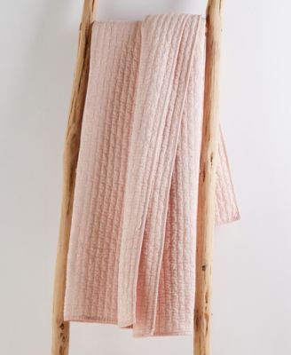 Cross Stitch Reversible Quilted Throw, 50" x 60"