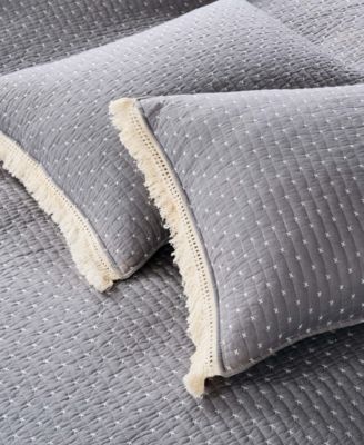 Cross Stitch Stitching 2-Pc. Quilt Set, Twin/Twin XL