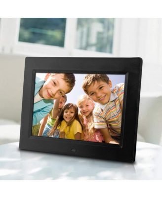 8 inch Digital Photo Frame, Black, 800x600 - Photo/Video/Music Support