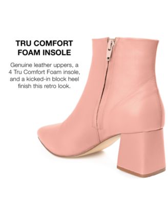 Women's Tabbie Pointed Toe Block Heel Dress Booties