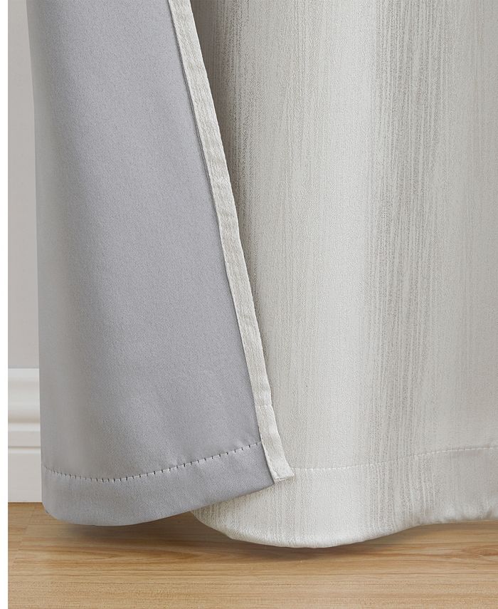 Tahari Home Lyre Jacquard Blackout 2Piece Curtain Panel Set, 76" x 84