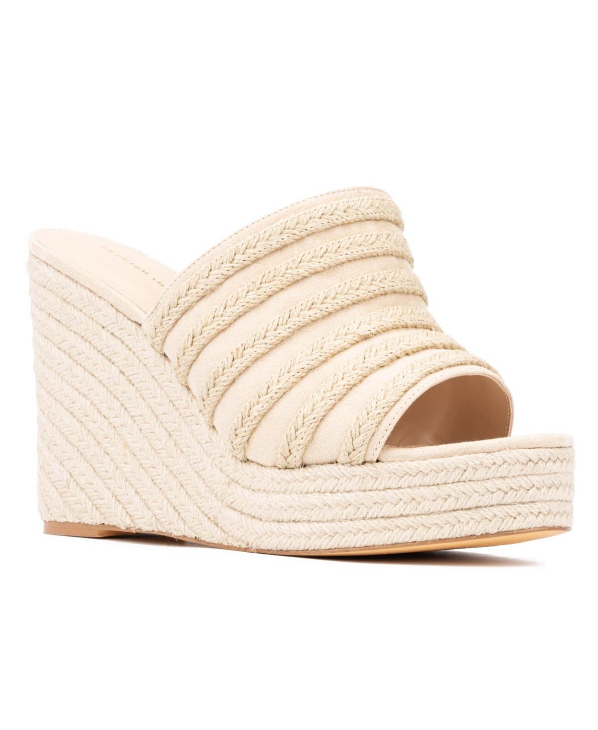 Fashion To Figure Women's Sallie Wide Width Wedge Sandals