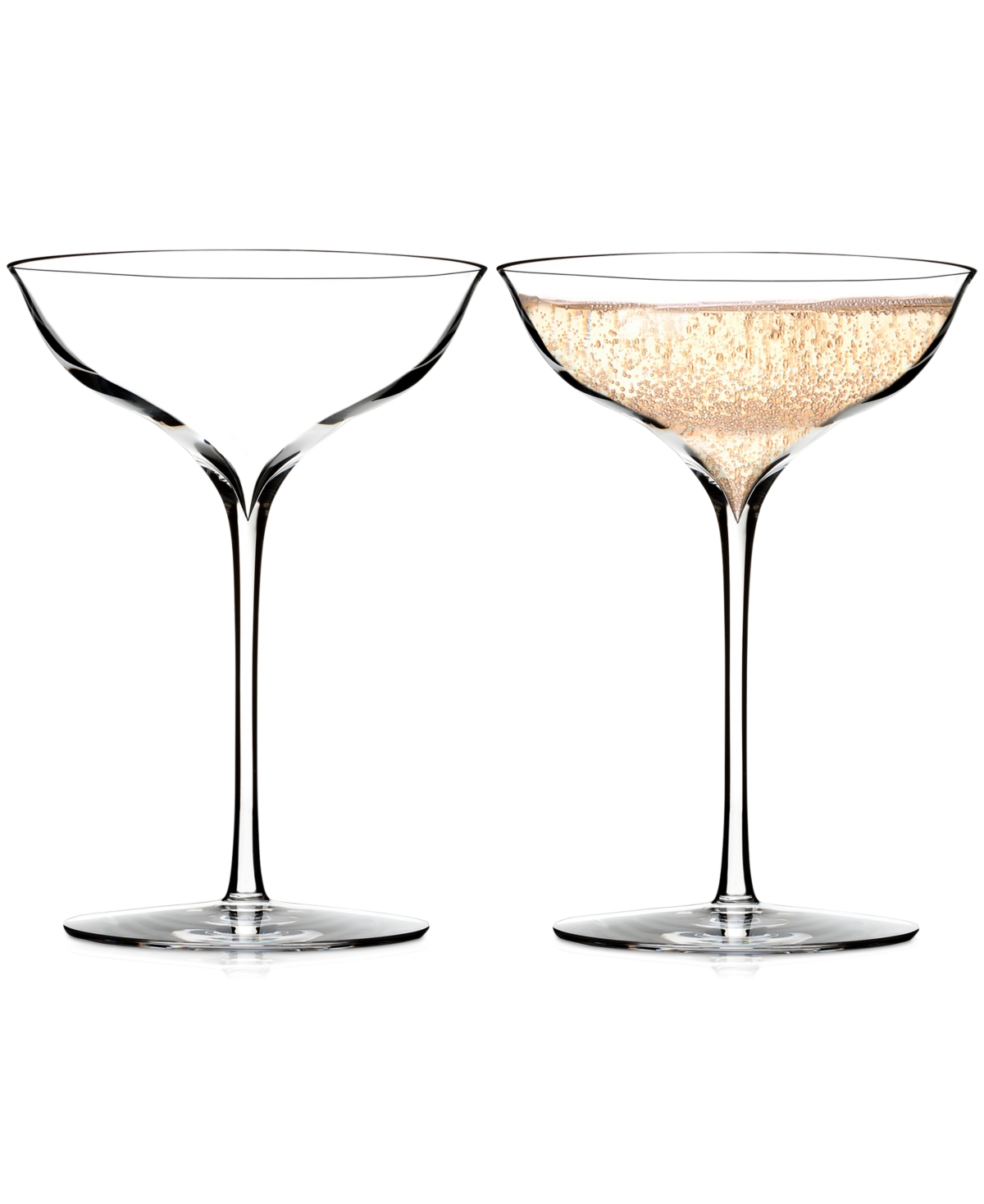 Waterford Elegance Champagne Belle Coupe Glass, Pair In No Color