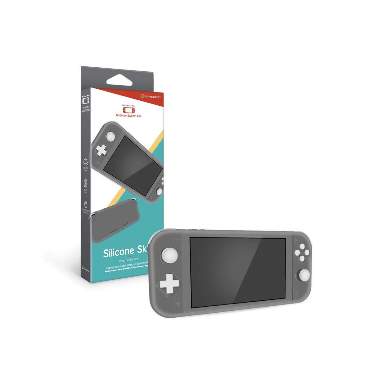 Nintendo Hyperkin Protective Grip Case For  Switch Lite (gray) In Grey