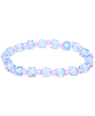 Girls' Digital Disney Frozen Light Blue Silicone Strap Watch 33mm Gift Set