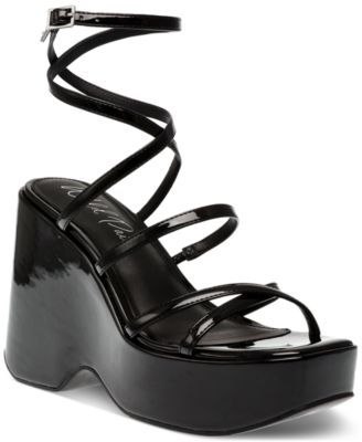 Wild Pair - Merina Strappy Platform Wedge Sandals