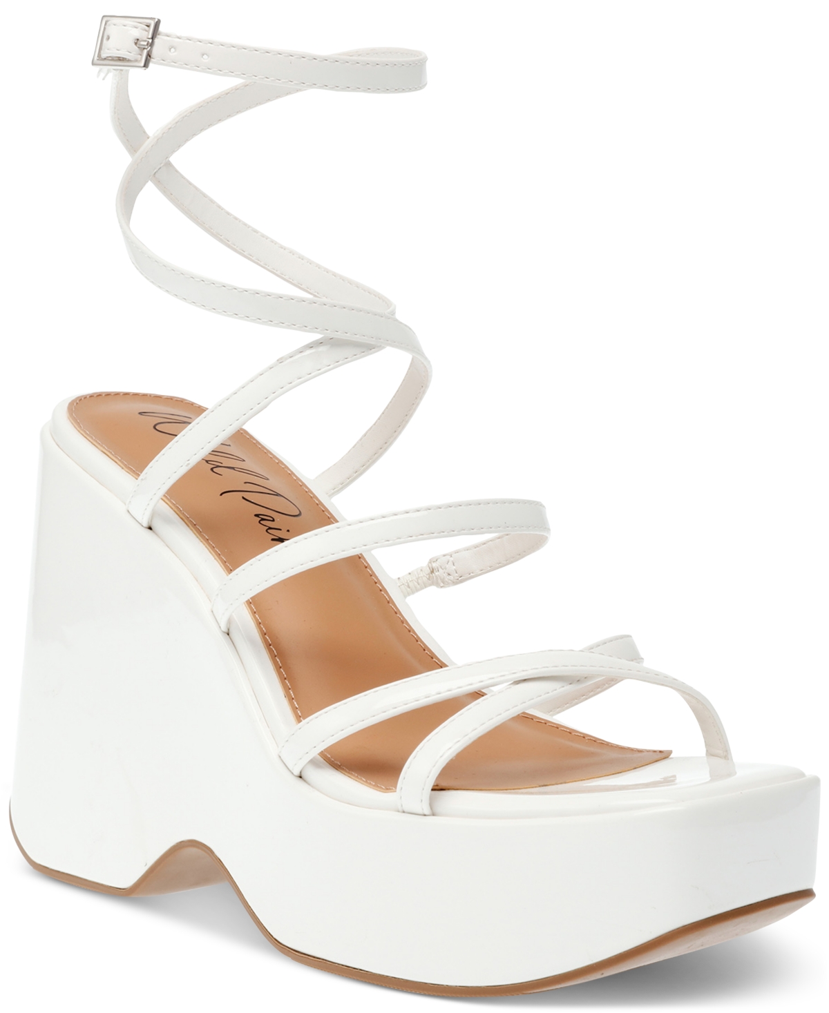 White wedge sales sandals macys