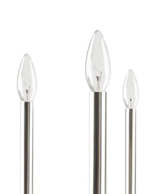 Renzetti 6-Light Contemporary Candelabra Styled Chandelier