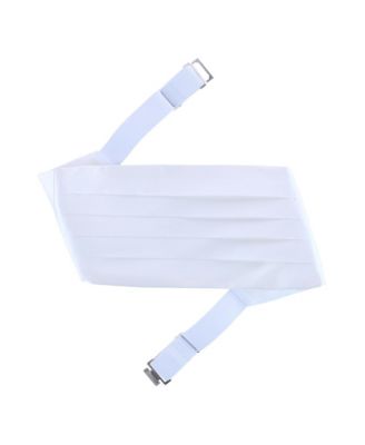 Sutton Solid Color Silk Cummerbund