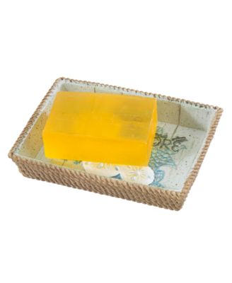 Beachcomber Seashells Resin Soap Dish