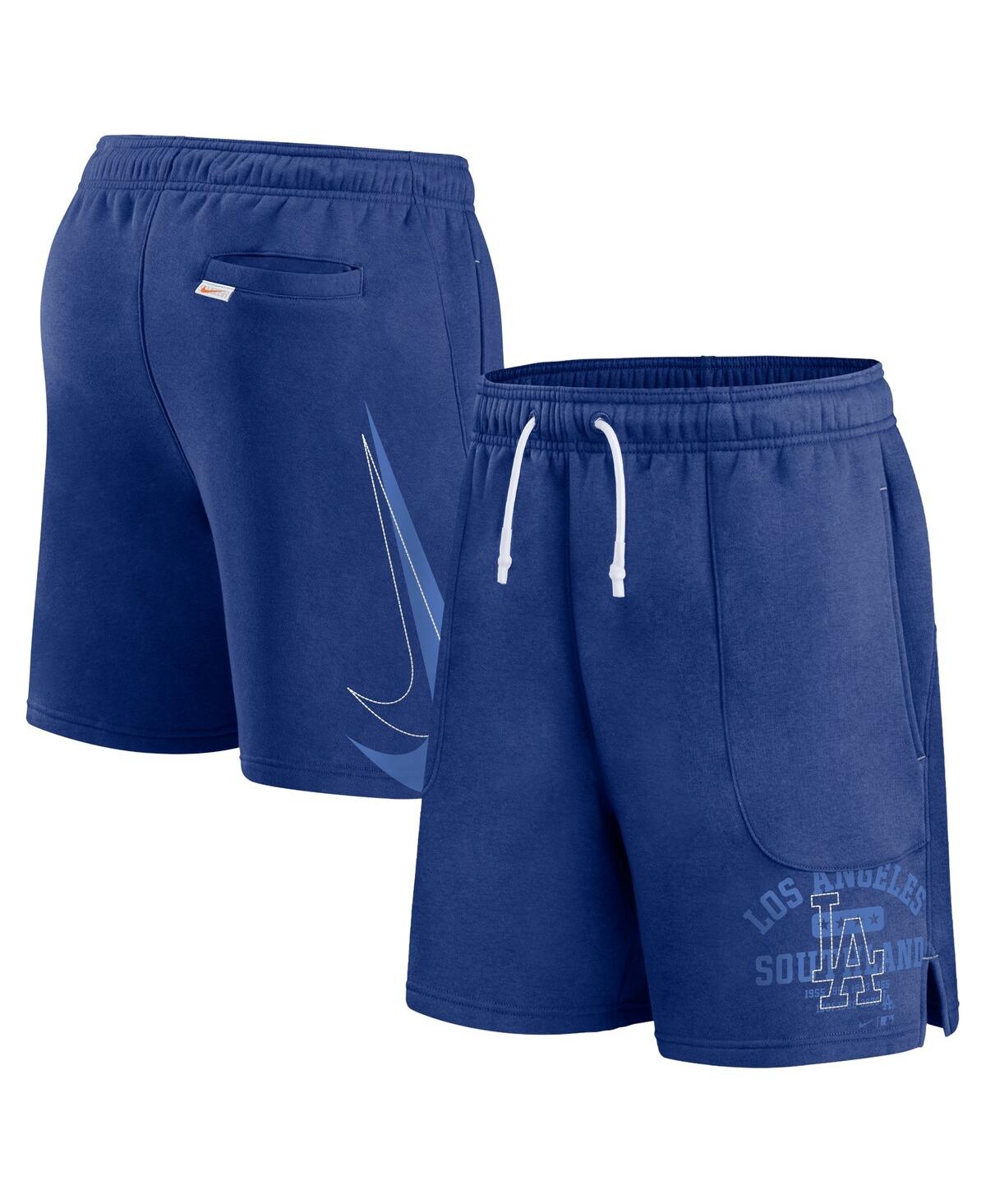 Shop Nike Men's  Royal Los Angeles Dodgers Statement Ball Game Shorts