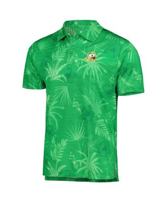 Men's Green Oregon Ducks Palms Team Polo Shirt