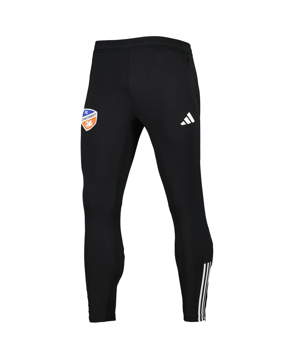 Shop Adidas Originals Men's Adidas Black Fc Cincinnati 2023 On-field Team Crest Aeroready Training Pants